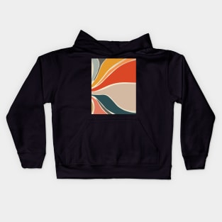 Fortune - Abstract Modern Art Print Kids Hoodie